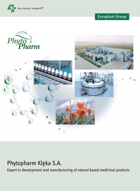 Phytopharm, Hi-Tec Production for Herbal Pharmaceuticals.